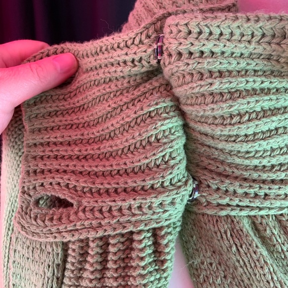 Old Navy pale green wrap sweater with tags XL - Picture 5 of 9